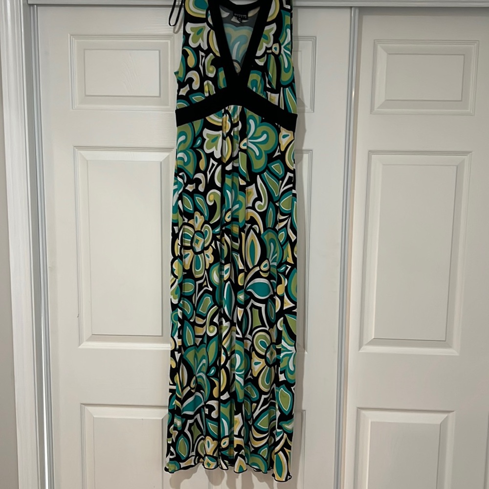 Floral V-neck Sundress